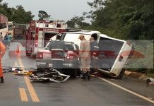 Choque entre veículos deixa quatro mortos em trecho da BR-364 próximo a Vilhena; vítimas são identificadas