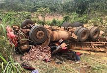 Casal rondoniense morre em acidente com carreta no MT