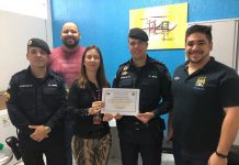 Unesc Vilhena recebe diploma de “Amiga do 3º BPM”