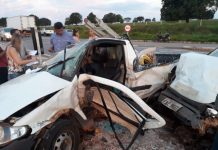 Idoso morre preso às ferragens após trágico acidente na BR-364