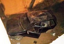 Motorista perde controle e cai em galeria de esgoto pluvial em Vilhena