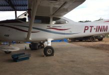 Homens armados e encapuzados fazem família refém e roubam avião no setor chacareiro de Vilhena