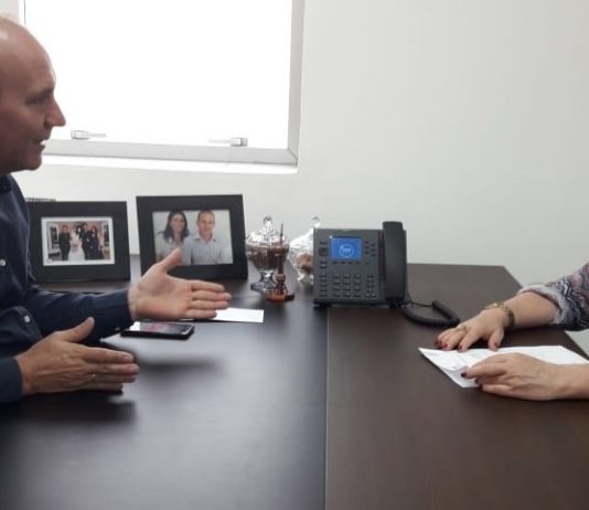 Ezequiel Neiva recebe prefeita para tratar de investimentos em Cerejeiras