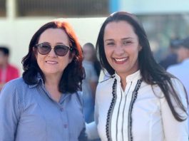 BIBLIOTECA: acompanhada de prefeita, deputada Rosangela Donadon inaugura obra e parabeniza Cerejeiras