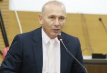 Ezequiel Neiva comemora início da construção de ponte sobre o rio Santa Cruz em Corumbiara