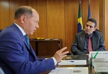 Coronel Chrisóstomo se reúne com secretário da previdência para solucionar falta de médicos peritos em Ariquemes e Vilhena