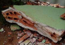 Proprietária pede ajuda de vilhenenses para identificar motorista que derrubou muro de casa e fugiu do local na madrugada