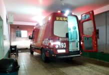 Ciclista é socorrida em estado grave ao hospital após colisão com moto em Vilhena