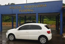 VILHENA: PRF prende homem com carro clonado e documento falso; condutor disse ter adquirido o veículo no MT por R$ 13 mil