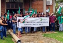 Enquanto servidores municipais fazem greve, prefeito de Vilhena viaja para Santa Catarina e São Paulo