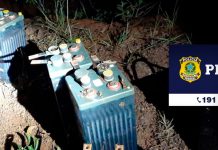 PRF e PM impedem furto de materiais de empresa de telefonia em RO