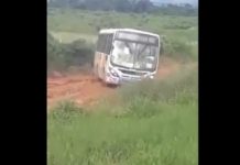 VÍDEO: péssimas condições de estradas colocam em risco estudantes da área rural de Chupinguaia