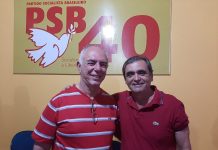 Nazif e Chiquinho da Emater discutem diretrizes com membros do PSB, em Porto Velho