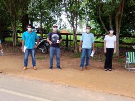 Para enfrentamento do coronavírus, servidores realizam fiscalização nas barreiras de Cabixi