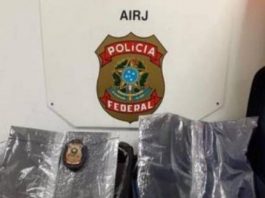 Rondoniense é preso no RJ tentando embarcar para Londres com mais de 5 quilos de cocaína