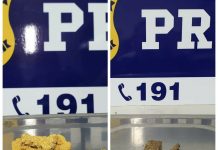 PRF apreende maconha e ouro durante abordagens em Vilhena