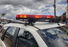 Casal flagra homem pulando muro de vizinho e percebe que também teve casa furtada em Vilhena