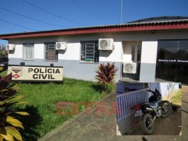 PC de Cerejeiras recupera moto furtada em Vilhena e prende suspeito por receptação