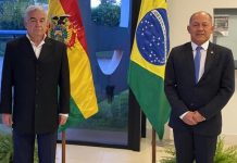 Coronel Chrisóstomo discute ações com embaixador da Bolívia para gerar emprego e renda em RO