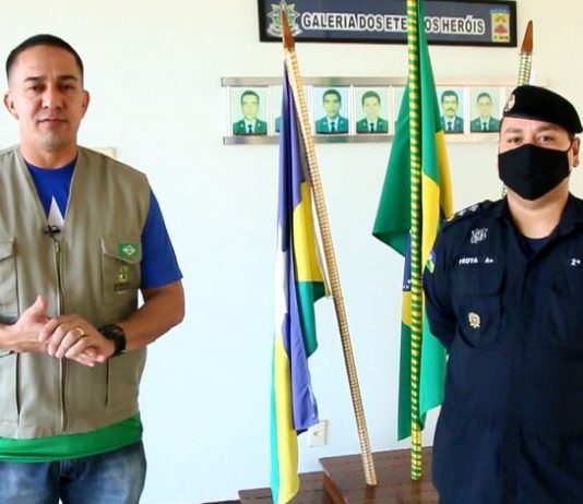 Eyder Brasil destina emenda para reforma do 2º BPM de Ji-Paraná