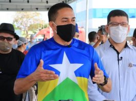 Eyder Brasil acompanha 2ª testagem rápida do coronavírus em Porto Velho