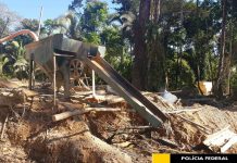 PF realiza operação em terras indígenas para conter extração ilegal de minério em RO; fotos e vídeos