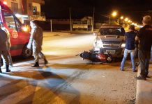 Motociclista é arrastada por quase 50 metros em acidente na Avenida Rondônia em Vilhena