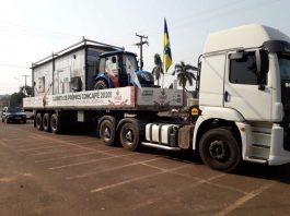 Carreta de prêmios chama atenção para o 5º Concafé ao percorrer municípios de RO