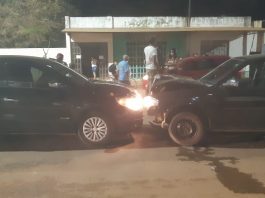 Em Vilhena, motorista embriagado perde controle, trafega na contramão e bate de frente com outro veículo; vídeo