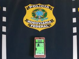 Condutor é detido utilizando CNH digital falsa em Vilhena