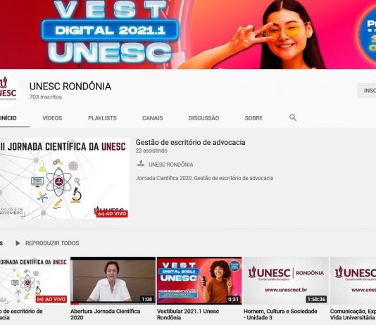 De forma virtual, Unesc inicia “18ª Jornada Científica”