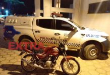 Rádio Patrulha age com rapidez, recupera moto furtada e apreende garotos de 12 e 14 anos pelo crime em Vilhena
