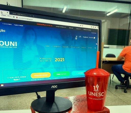 Unesc reforça período de inscrição do Prouni