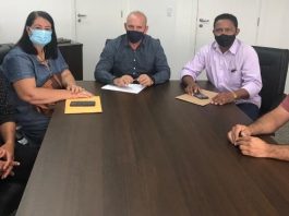 Ezequiel Neiva recebe visita de prefeita e anuncia liberação de recursos para Pimenteiras