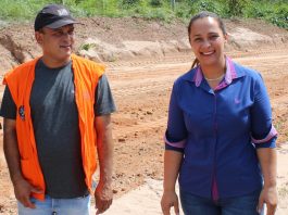 A pedido de Rosangela Donadon, DER realiza abertura de linha até BR-364 em Chupinguaia