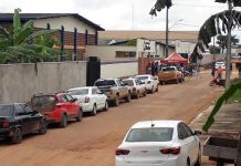 Driver-trhu com testagem para Covid 19 detecta 74 novos casos entre a população de Alto Paraíso