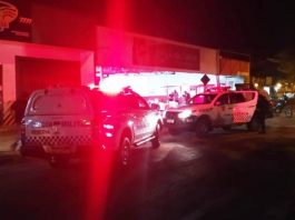 Garçom é socorrido em estado grave após levar dois tiros durante o trabalho em Vilhena