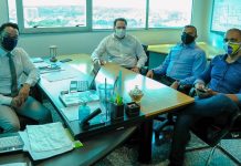 Bancada do Republicanos se reúne com chefe da Casa Civil em Porto Velho