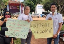 VÍDEOS: em Guajará-Mirim, moradores protestam por crise na saúde e advogado manda recado a prefeita: “não dá conta, pede pra sair”