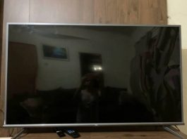 Em Vilhena, TV de 50 polegadas é furtada em plena luz do dia e ninguém vê ação de ladrão