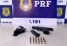 VILHENA: motorista é flagrado com pistola pela PRF e alega andar armado por sofrer ameaças de vizinho