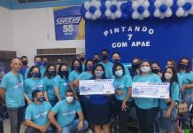 Campanha nacional da Gazin arrecada R$ 2 milhões em prol das Apae’s e Colorado recebe R$ 6 mil em doações