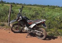 PM recupera motocicleta poucos minutos após roubo em Vilhena