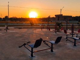 Praças de Vilhena está com infraestrutura esportiva em fase de conclusão