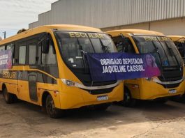 Prefeitura de Cacoal terá frota própria com ônibus escolares entregues por Jaqueline Cassol