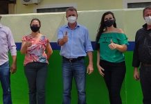 Luizinho Goebel recebe reivindicação de diretora da escola Floriano Peixoto em Cerejeiras