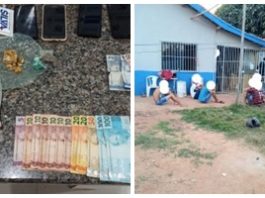 Em operação conjunta, PM e PC fecha “boca de fumo” e detém cinco suspeitos em Cacoal