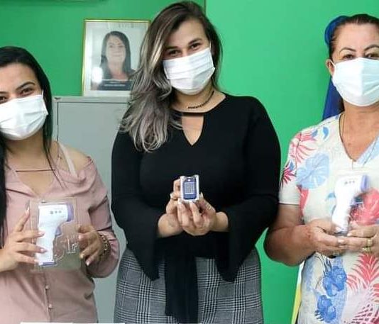 Em Pimenteiras, prefeita agradece oxímetros e termômetros doados pela Unicef