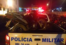 Motocicleta com registro de furto é abandonada no meio de mata em Vilhena