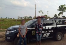 VÍDEO: casal é preso em posse de pistola furtada de policial em Presidente Médici